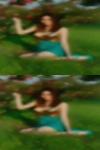 Woman woman massive breasts