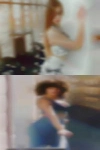 Black woman licks housewife