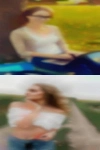 Swingers group outdoors really