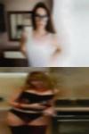 Woman anonymous naked cum swap